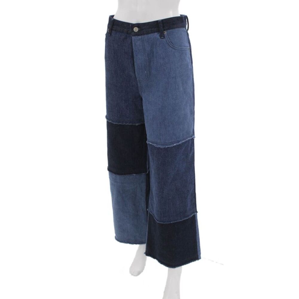 Rails Womens Wide-Leg High Rise Blue Jeans Size 31 - Picture 2 of 6